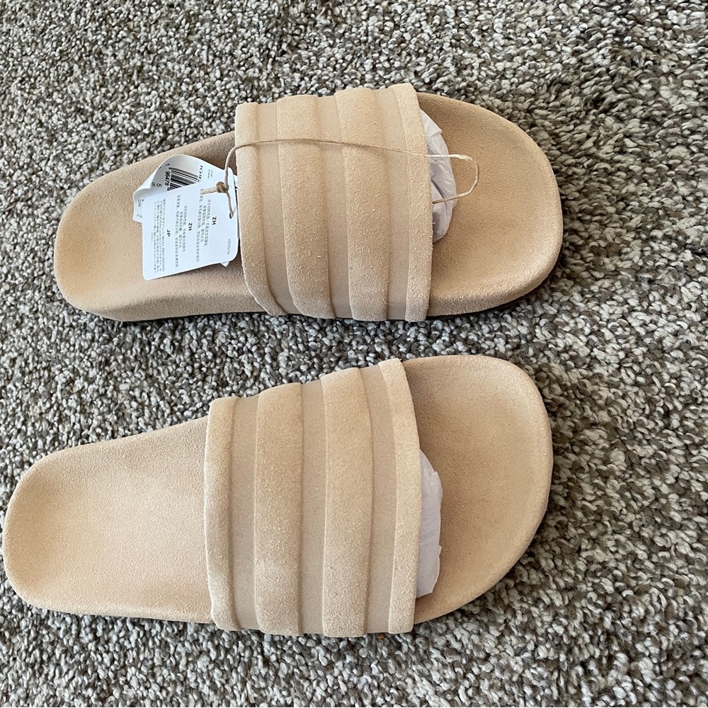 Men Adilette Suede Slides